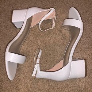 Dream Paris white heels
